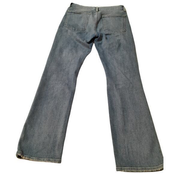 FRAME Le‎ High Straight Leg Jeans 26 Le Debs Destressed Holes Destroyed Ripped - Picture 5 of 7